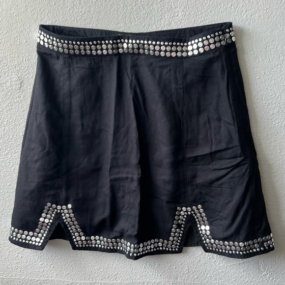 NBD studded slit mini skirt Retails $143  Trendy & Tipsy revolve - Picture 2 of 11
